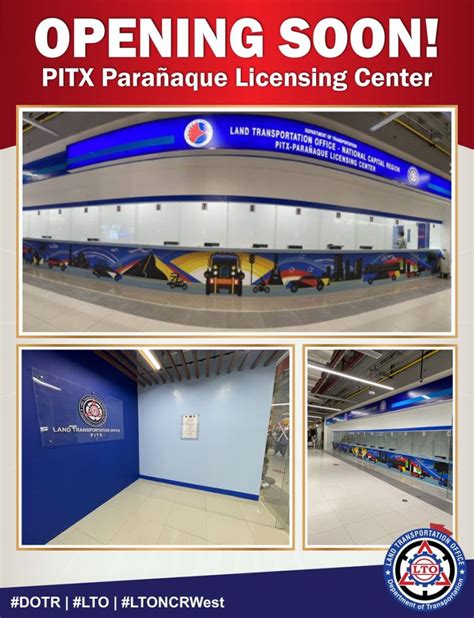 LTO PITX Paranaque Licensing Center to Open Next .